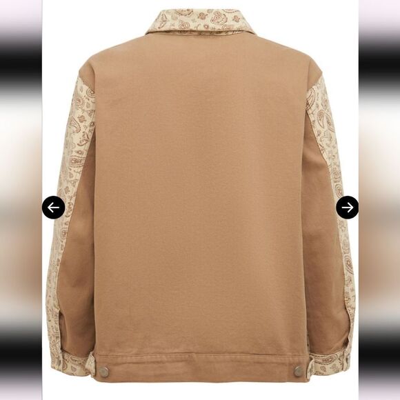 Homme + Femme PAISLEY WORK JACKET - Picture 9 of 13